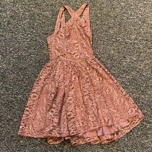 Mauve and silver fancy dress from Victoria’s Secret